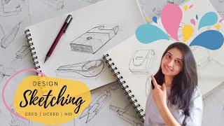 Design Sketching for CEED | UCEED | NID | Practice sketching daily