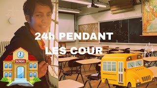 24H AVEC PENDANT LES COUR!!(LA ROUTINE)MERCIE POUR LES 100 ABBONÉ