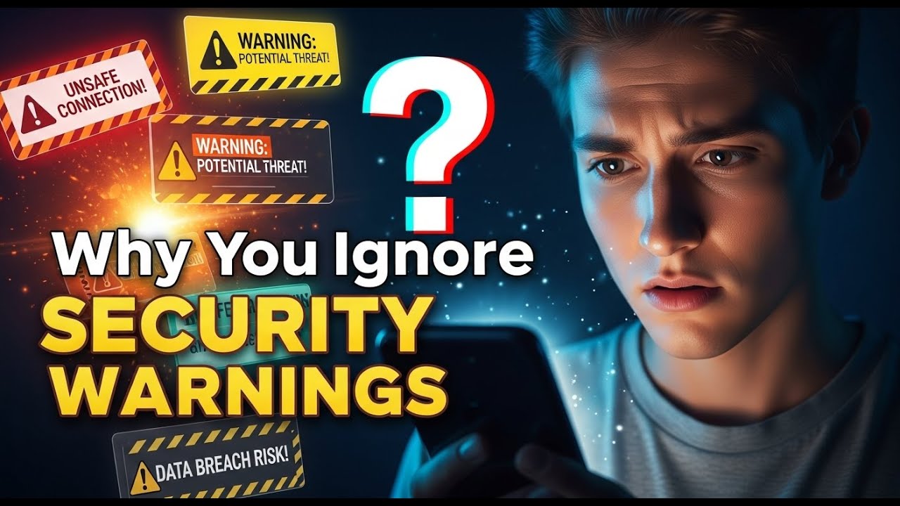 Why You're Addicted to Ignoring Security Warnings YouTube