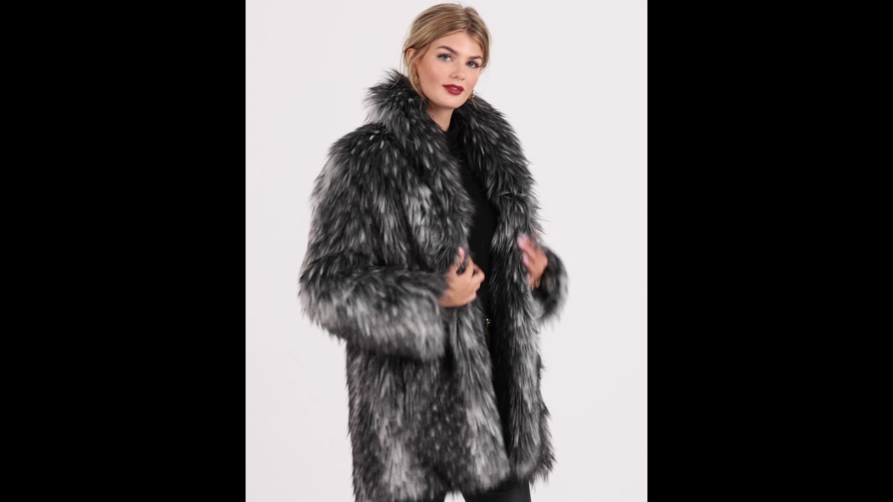 Smokey Fox Faux Fur Cossack Hat - Fabulous-Furs