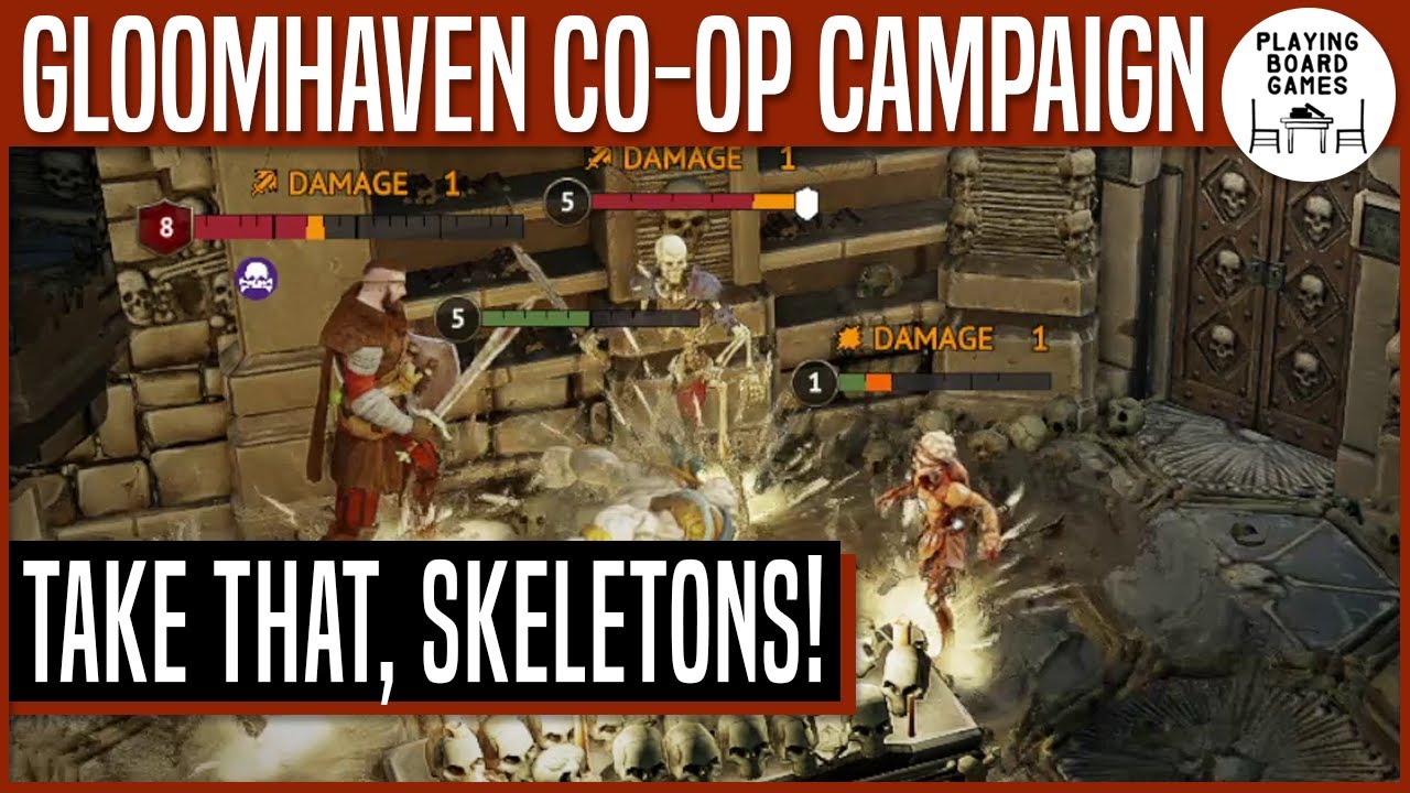 Taking down the first boss! | Digital GLOOMHAVEN Gameplay