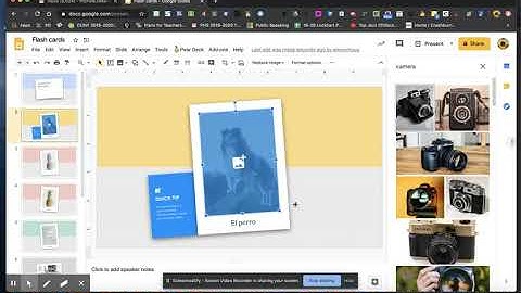 Google Slides Flashcards