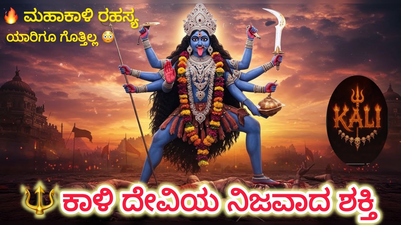 ಕಾಳಿ ದೇವಿ ಯಾಕೆ ಭಯಾನಕವಾಗಿ ಕಾಣಿಸುತ್ತಾಳೆ? | Mahakali Mystery | #mahakali #kali 