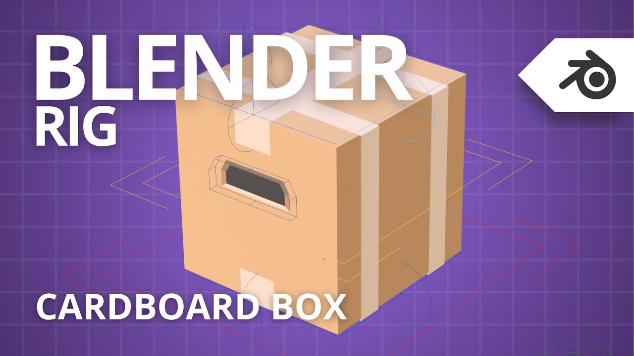 Cardboard Box Blender Rig YouTube