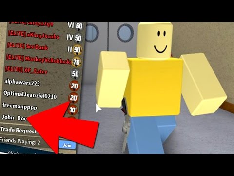 Clip: Let's Play Roblox John Doe Playing Murder Mystery 2 (TV