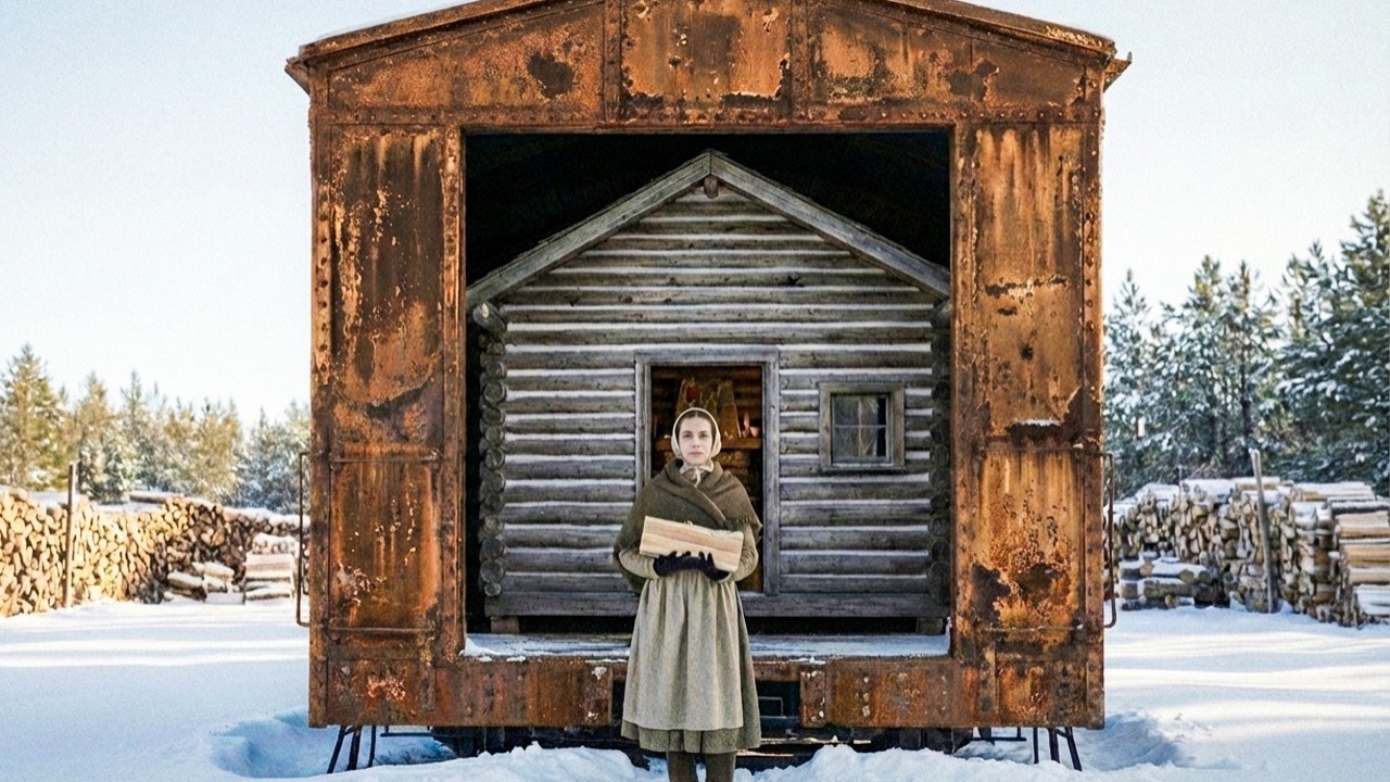 Thrown Out at 17, She Built a Cabin Inside an Abandoned Train Car — Until the Iron Shell Saved Her