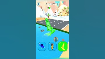 🔥 Shape - Shifting & Transform Beamng Drive The Character 👀 Level #2581  #shapeshifting  #shorts