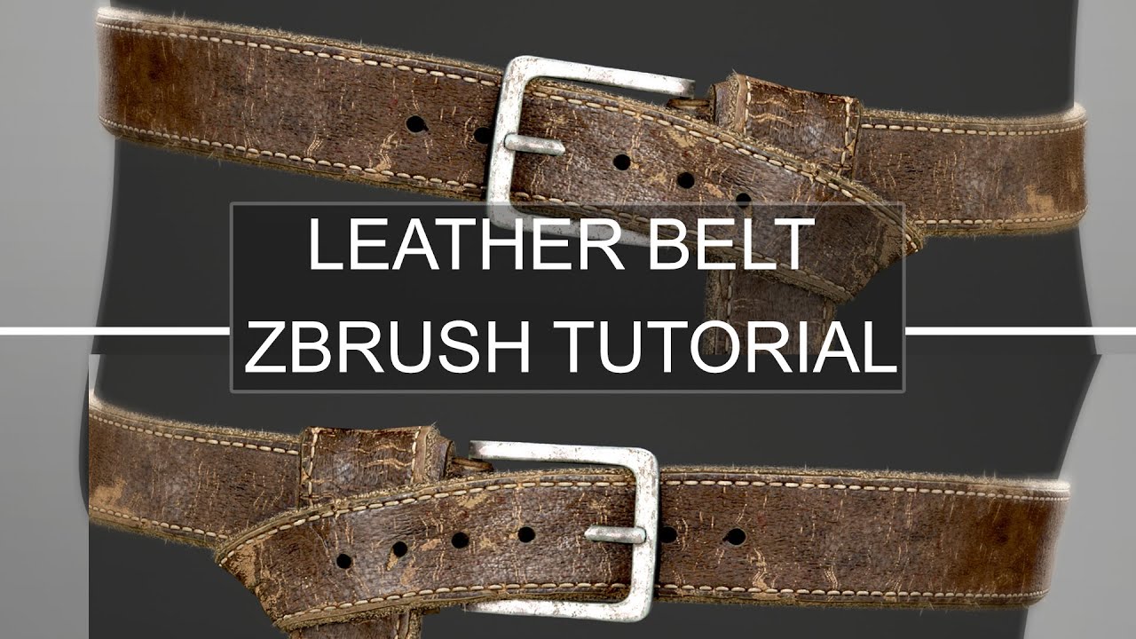 making zbrush belt imm brush