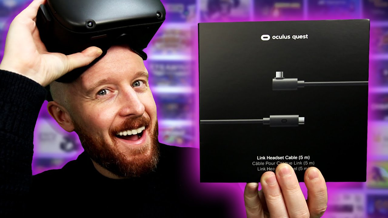 Samler blade Ambient moden Oculus Quest - Is The OFFICIAL Oculus Link Cable The Best? - YouTube