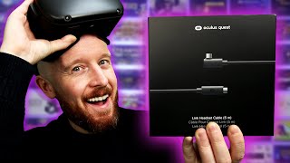 Oculus - The OFFICIAL Oculus Link Cable The Best? - YouTube