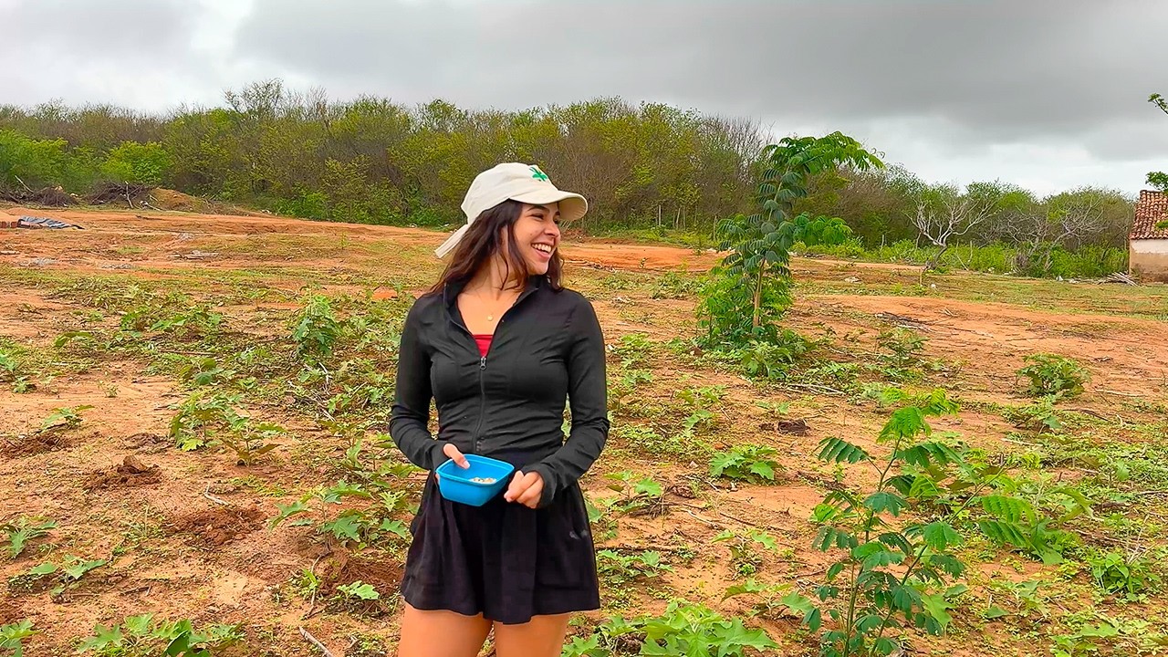 PLANTAMOS MILHO E FAVA NO TERRENO DA CASA NOVA + A CACIMBA MINOU 