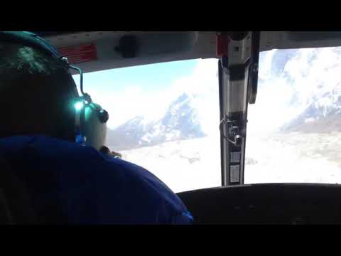 Everest Base Camp in Helicopter