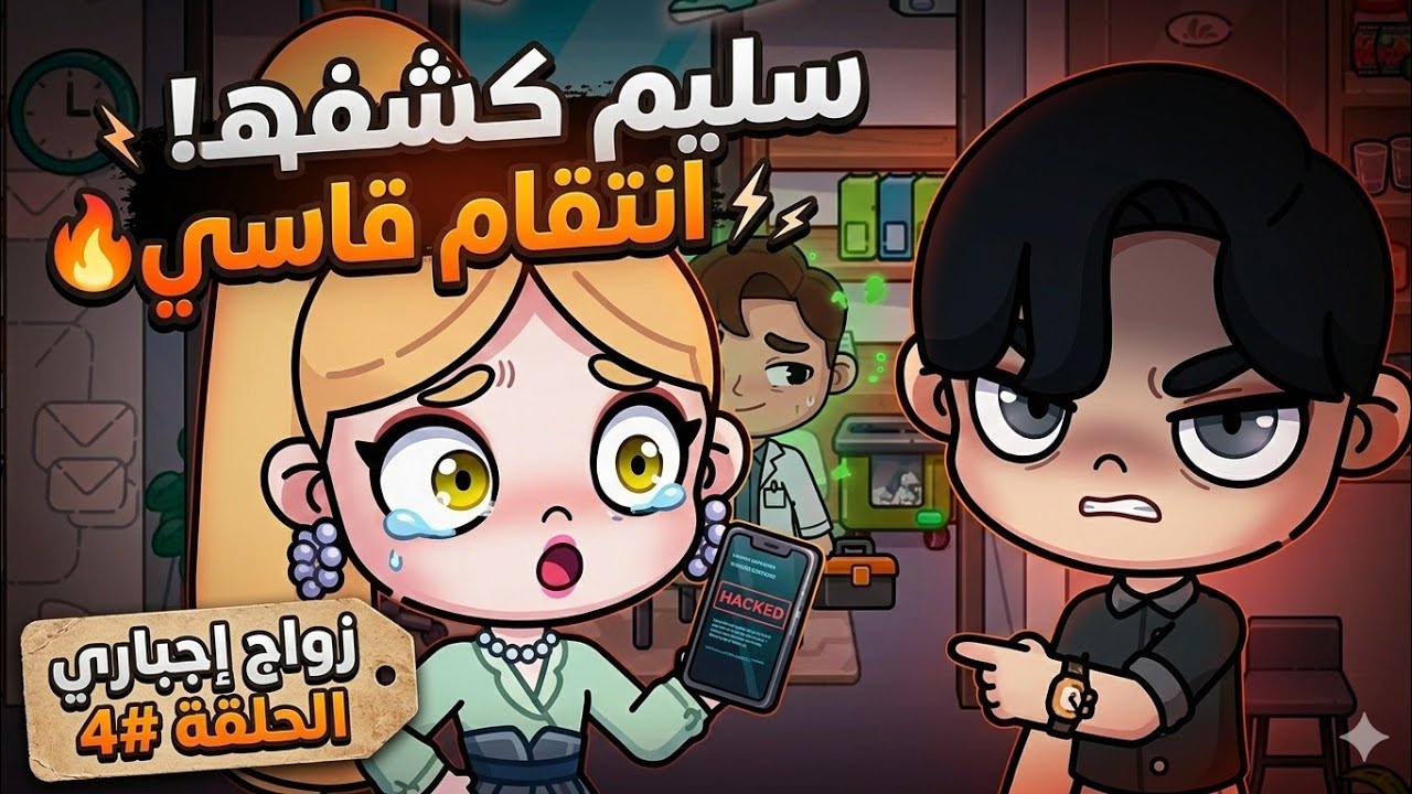 ​سليم كشف الحقيقة! 😱 زواج إجباري الحلقة 4 - صدمة نور وانتقام سليم الجرحي 🔥 Avatar World 