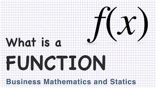 What is a Function? Business Mathematics and Statistics screenshot 3