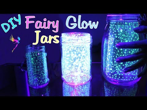 DIY Fairy Glow Jars | Leuchtende Feen-Gläser | Party Deko