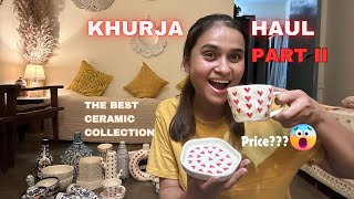 My Affordable Ceramics Shopping From Khurja- Part 2 #khurja #ceramics #decor #homedecor