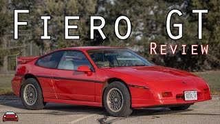 1986 Pontiac Fiero GT Review  MidEngined Fun From The 80's!
