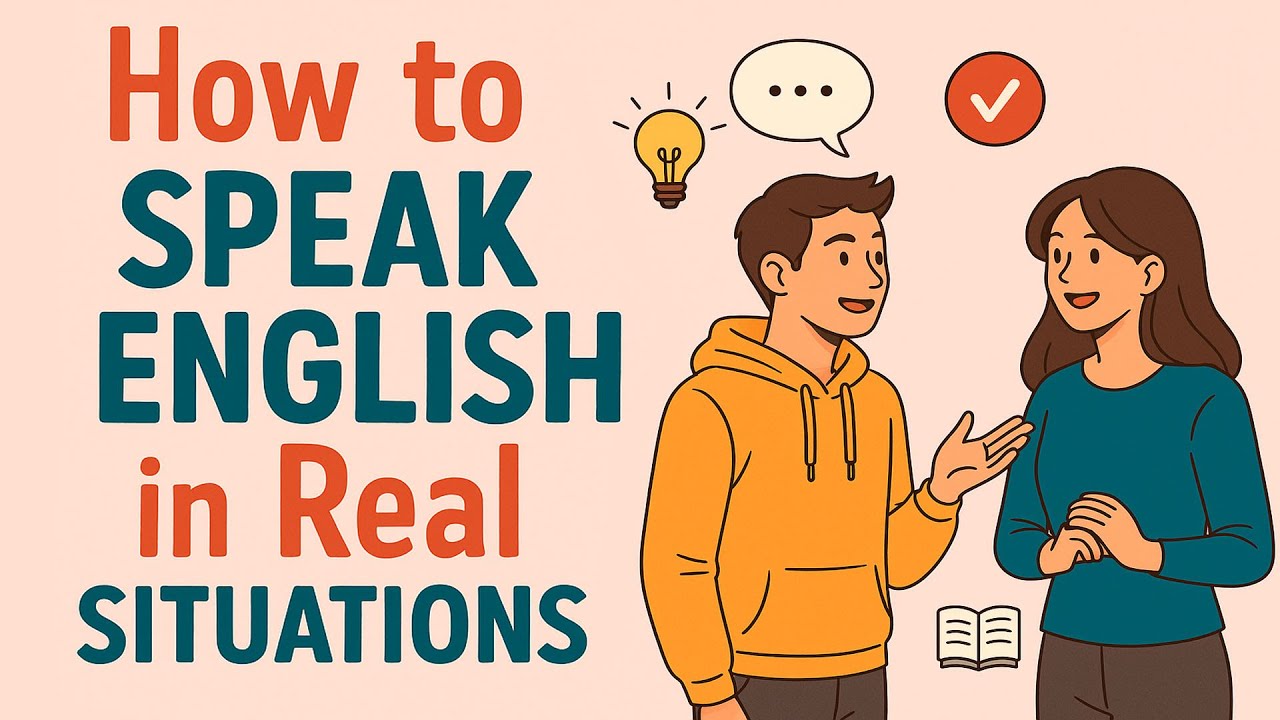 How to Speak English in Real Situations -  English for Beginners | Podcast English