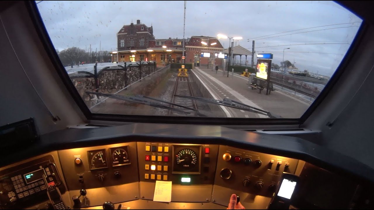 Real Train Driver's View VIRM Hoorn - Hoogkarspel - Enkhuizen 2015