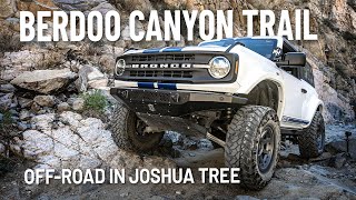 OffRoad in Joshua Tree: Berdoo Canyon Trail