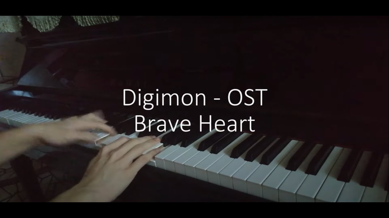 Digimon evolution song - Brave Heart [Piano]