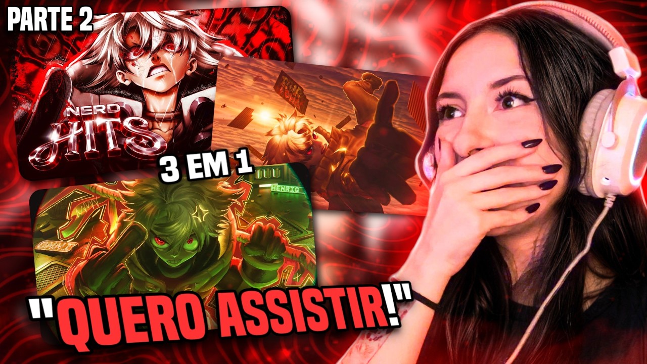 REACT 3 EM 1 GACHIAKUTA | 7MZ, Henrique Mendonca, Raphyx, Onni - Isoca