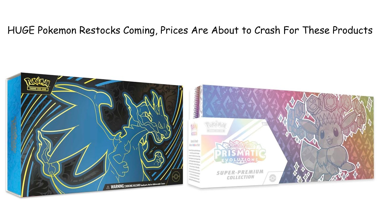 Грядут масштабные пополнения запасов покемонов, цены на эти товары вот-вот резко упадут.