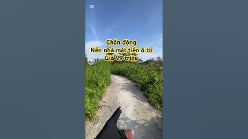 Chấn động nền nhà mặt tiền ô tô giá 99 triệu hết đất tp,Vị Thanh Hậu Giang