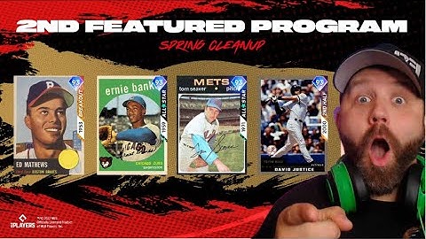 SPRING CLEANUP BOSSES Who to take! MLB THE SHOW 22