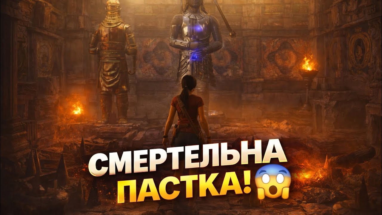 СМЕРТЕЛЬНА ПАСТКА! 🗿 Давній храм і небезпечна загадка | Uncharted