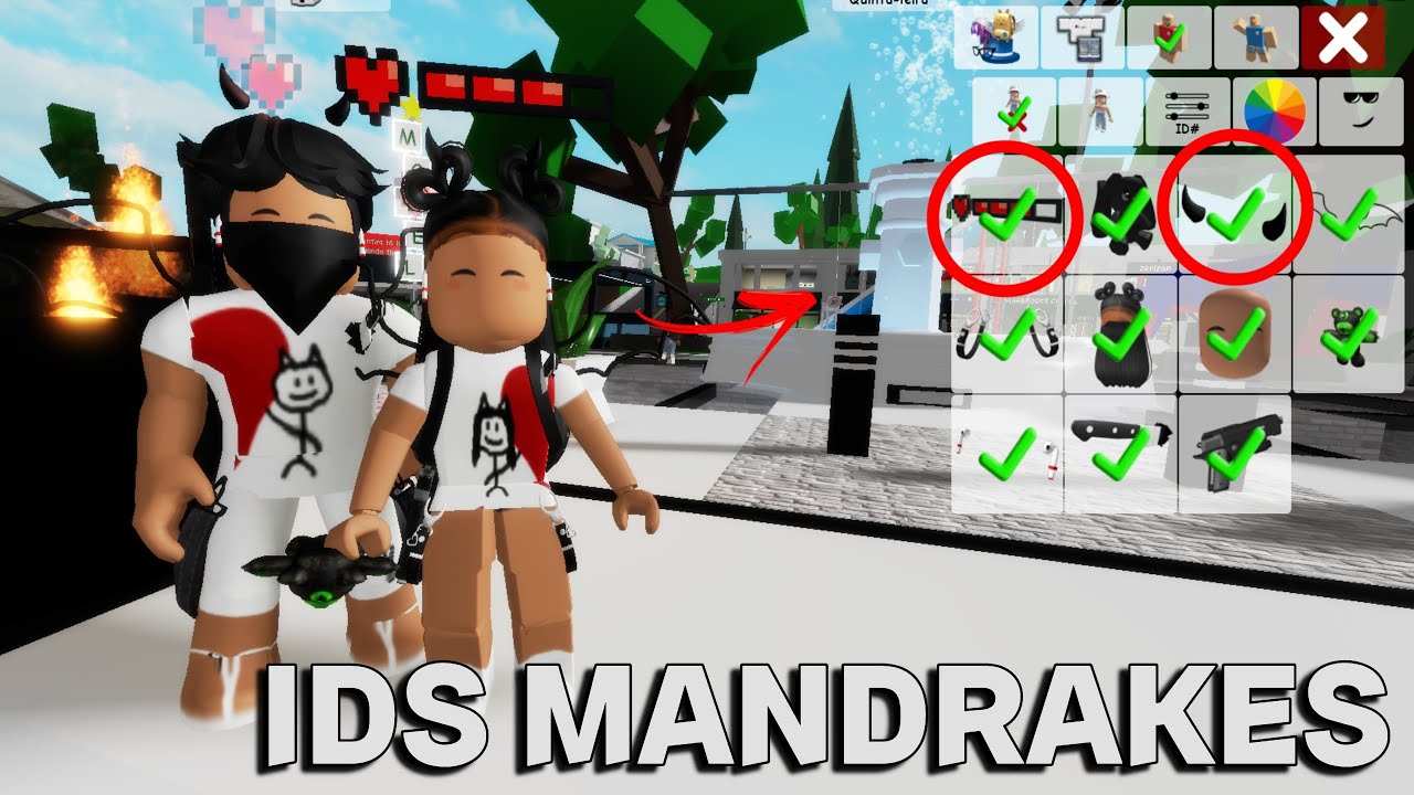 código de roupa de Mandrake Roblox by @mandrake id brook em 2023