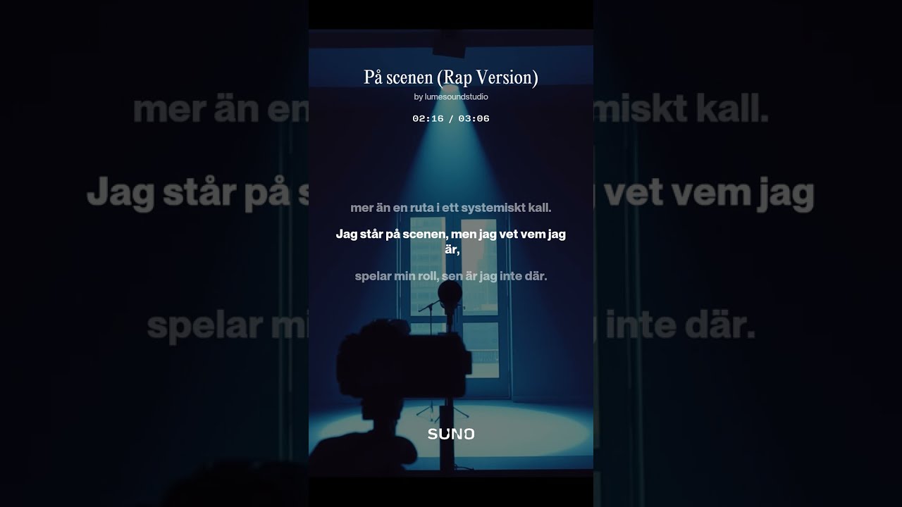 På scenen (Rap Version) | Nordic Cinematic Rap — LumeSound Studio