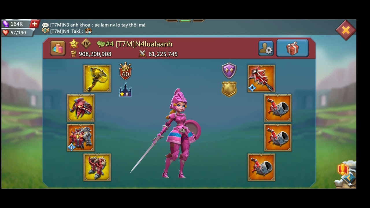 lords mobile... dùng acc có gif tặng quà như thế nào? cần chú ý điều gì ?