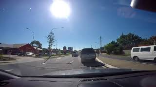 MorCo Fresh truck wrong side of road