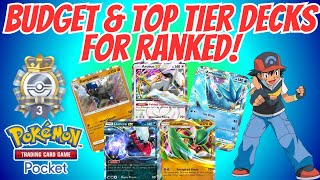 F2P, Budget And Top Tier Decks For Ranked Modepokemon Tcg Pocket|