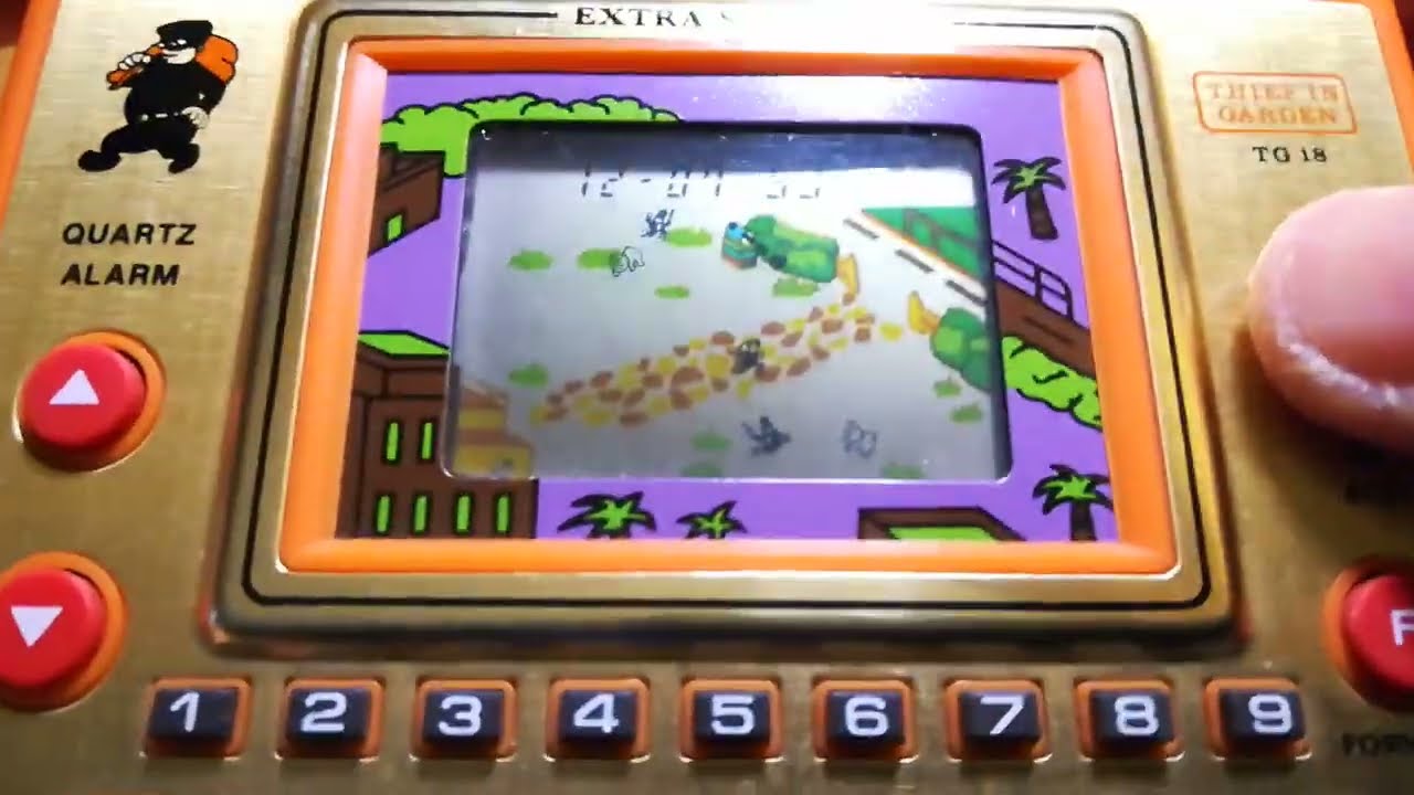 Thief in Garden - LCD handheld game