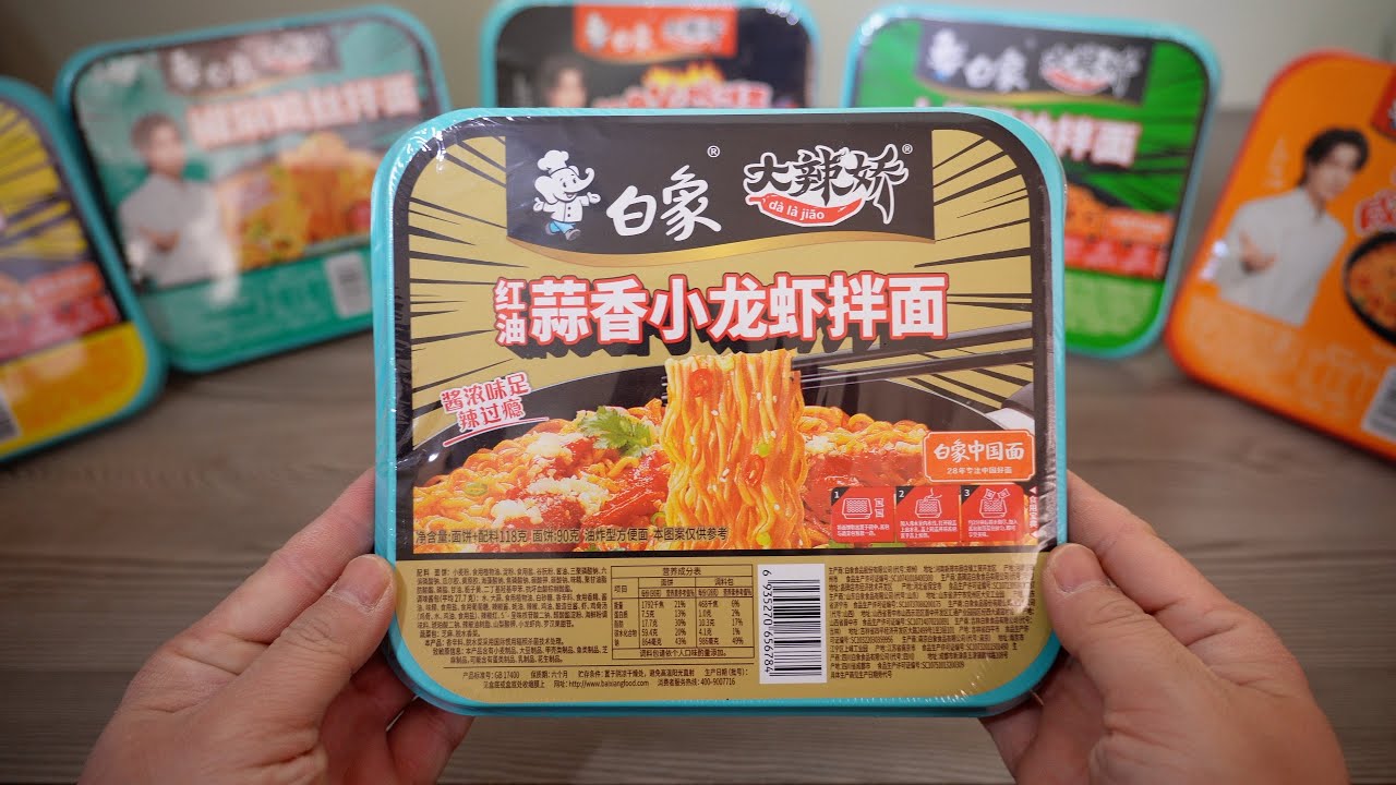 6 вкусов сразу | Дегустация лапши быстрого приготовления 🍜