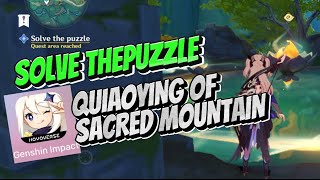 GENSHIN IMPACT: SOLVE THE PUZZLE Qiaoying of Sacred Mountain | Lovely Jan
