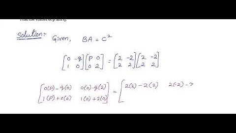 ICSE - 2008 Class 10 Maths - Question 9(a) Solution