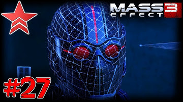 MASS EFFECT 3 Walkthrough Gameplay Part 27 - SHUT DOWN THE GETH SERVER (RENEGADE) (No Commentary)
