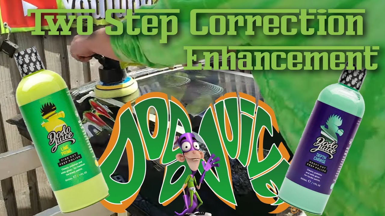 2 Step Paint correction / enhancement Dodo Juice Depth Charge & Lime
