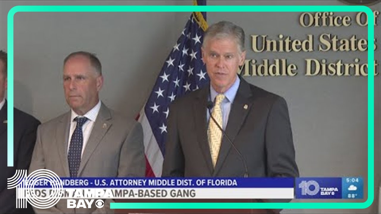 Tampa street gang members face many charges related to murder, fraud, robbery
