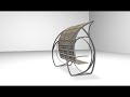 Wave chair designed by eleonore ly 2019
