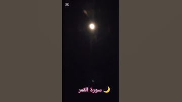 سورة القمر 🌙.