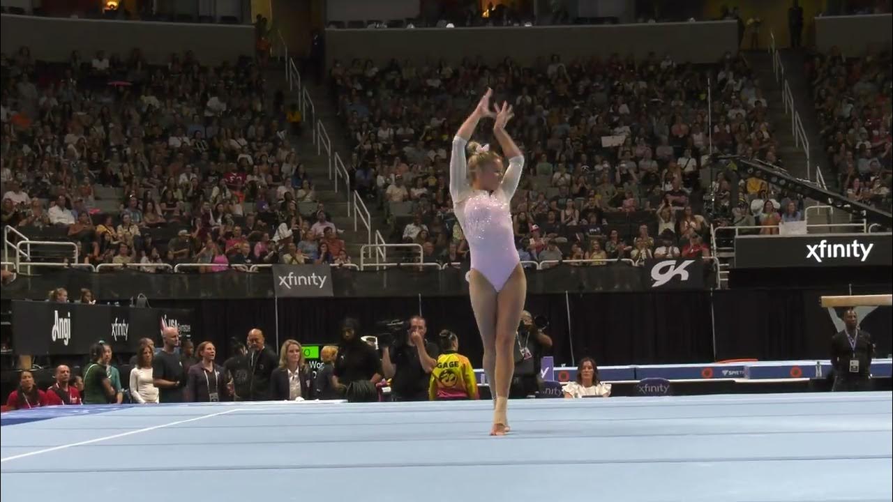 Charlotte Booth Floor Exercise 2023 Xfinity U.S. Championships