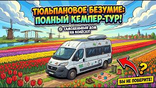 Тюльпаны. На самодельном автодоме из Беларуси в Нидерланды 2026.