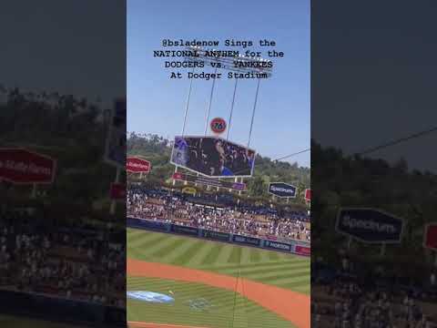 Bslade Sings The Anthem 