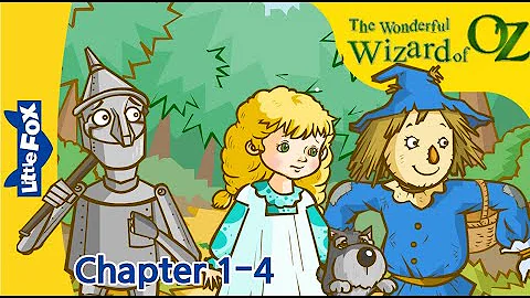 The Wonderful Wizard of Oz Chapter 1-4 | Stories for Kids | Fairy Tales in English | Bedtime Stories