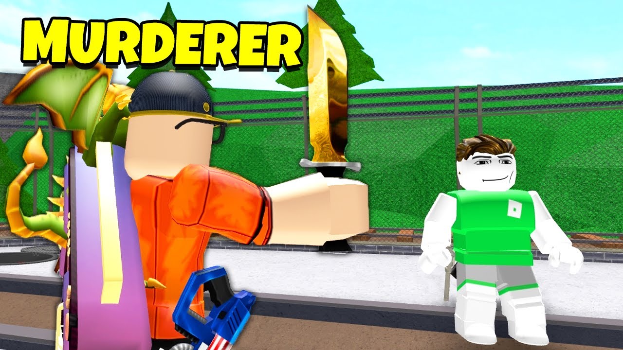 Getting Murderer Every Round In Roblox Murder Mystery 2 Youtube