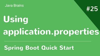 Spring Boot Quick Start 25 - Using application properties screenshot 1